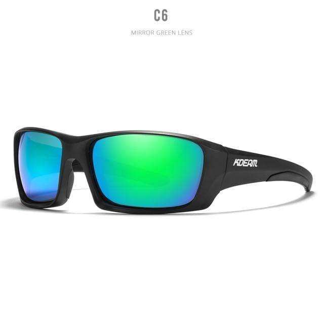 Survival Gears Depot Men's Sunglasses C6 High-End Sports TR90 Sunglasses