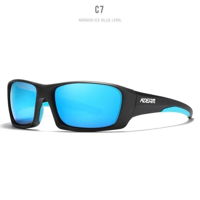 Survival Gears Depot Men's Sunglasses C7 High-End Sports TR90 Sunglasses