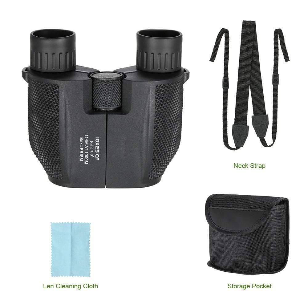 10x25 compact high power binocular for survival and camping3