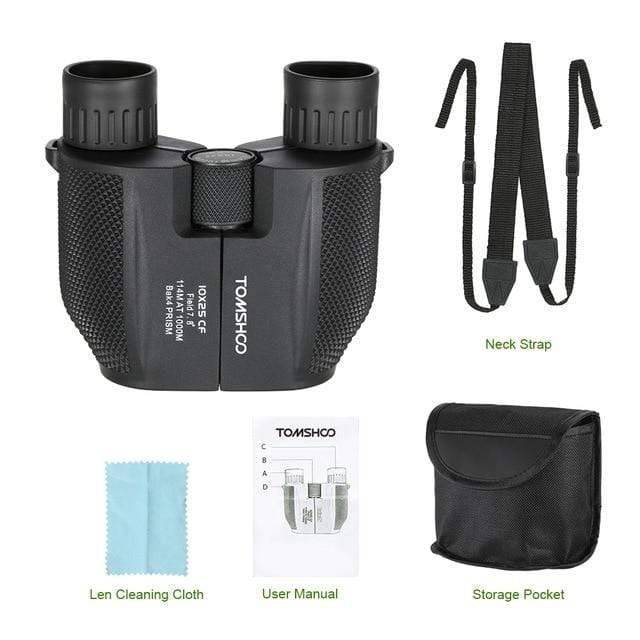 10x25 compact high power binocular for survival and camping4