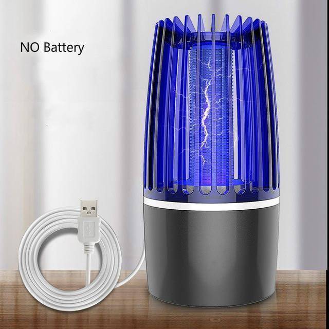 2 in 1 USB rechargeable LED mosquito killer lamp5