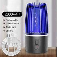 Thumbnail for 2 in 1 USB rechargeable LED mosquito killer lamp2
