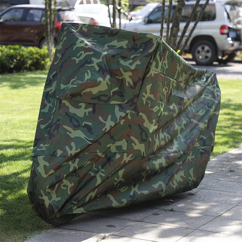 Survival Gears Depot Motocycle Covers Universal Camo Motorcycle Protector Cover