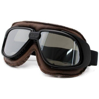 Thumbnail for Classic Leather Pilot Goggles for Bikers1