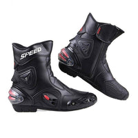 Thumbnail for Survival Gears Depot Motorcycle  Leather Anti-skid Boots