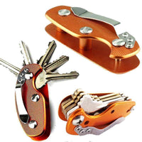 Thumbnail for EDC lightweight aluminium folding keychain organizer3
