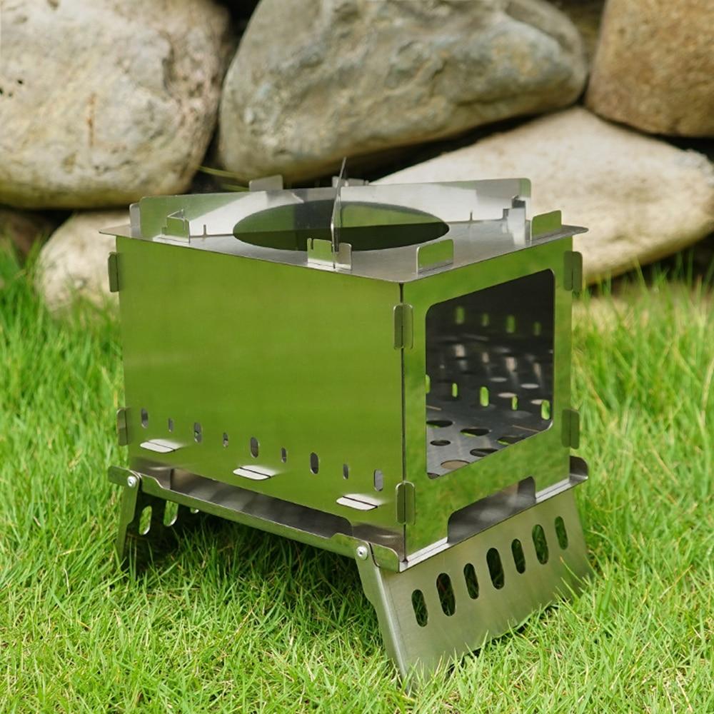 Survival Gears Depot Outdoor Stoves Camping BBQ Grill Wood Stove