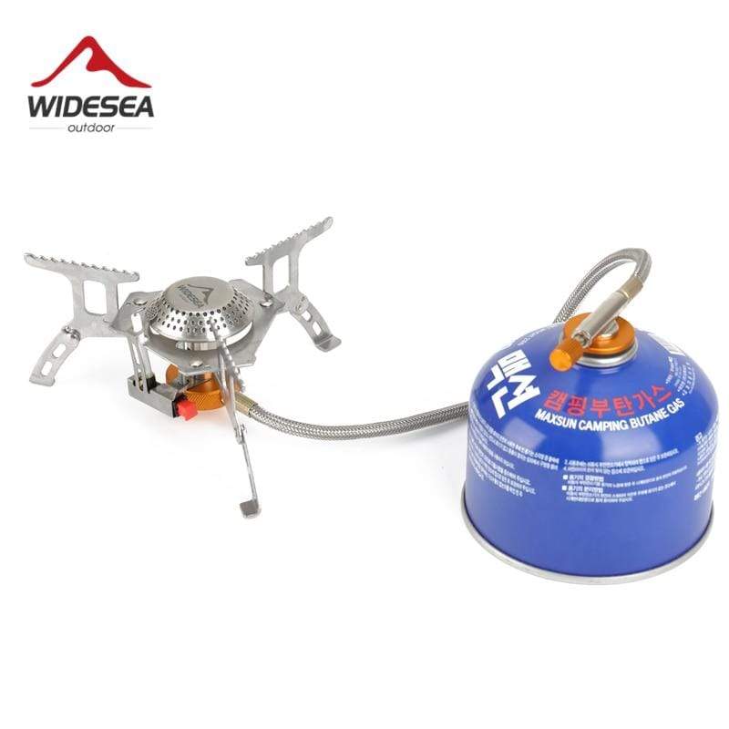 Survival Gears Depot Outdoor Stoves GAS STOVE Outdoor Folding & Portable Gas Stove for Camping
