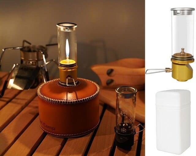 Jeebel Camp Official Store Outdoor Stoves Gold Jeebel Camp L001 Gas Lantern Emotional Lamp Gas Candle Lights Lamp Outdoor Camping Equipment - Outdoor Stove &amp; Accessories