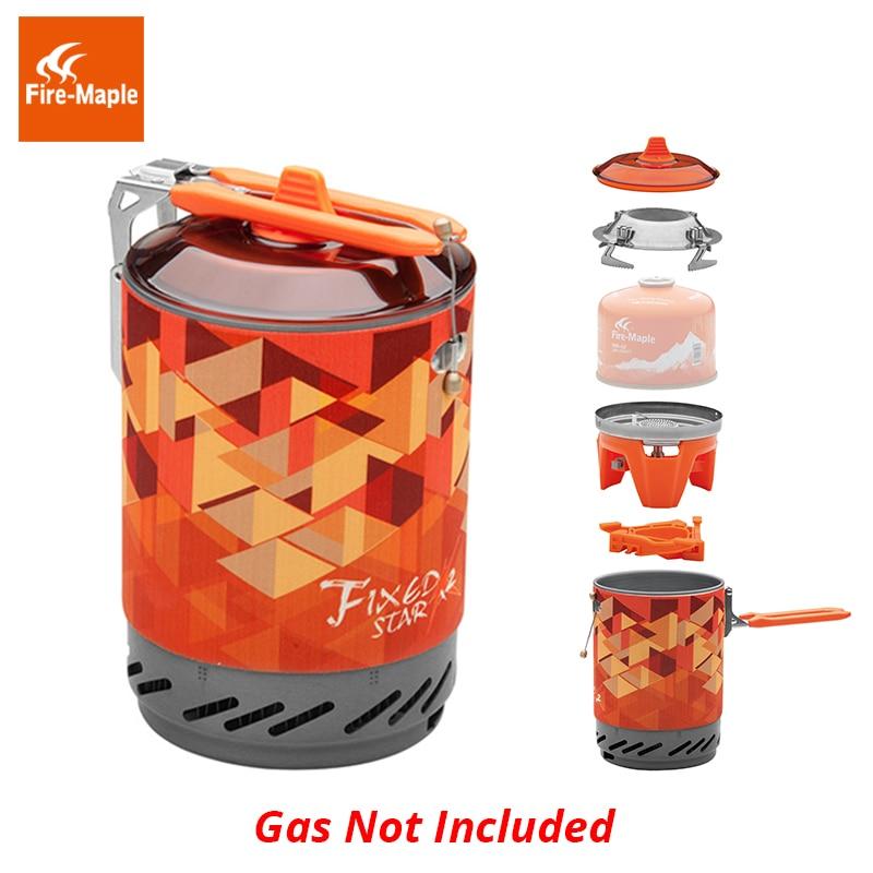 Survival Gears Depot Outdoor Stoves X2 Outdoor Gas Stove Burner /Portable Cooking System With Heat Exchanger Pot