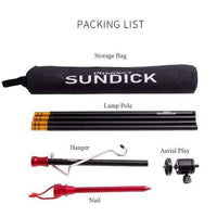 Thumbnail for Survival Gears Depot Outdoor Tablewares Black-Upgrade Type Ultralight Camping Hanging Rack