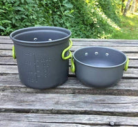 Thumbnail for Survival Gears Depot Outdoor Tablewares Only jacketed kettle Outdoor Camping Cookware Super Set