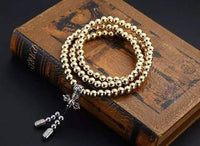 Thumbnail for Survival Gears Depot Outdoor Tools H Tactical 10MM Buddha Beads EDC Bracelet