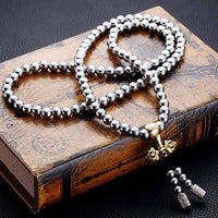 Thumbnail for Survival Gears Depot Outdoor Tools Tactical 10MM Buddha Beads EDC Bracelet