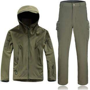 Survival Gears Depot Outdoor Waterproof Tactical/Hunting Jacket Plus Matching Pants