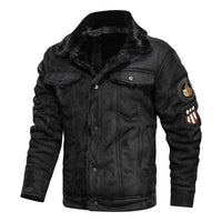Thumbnail for Wiio Outerwear Biker Leather Jacket