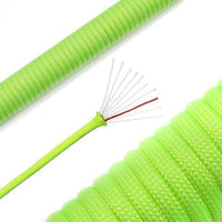 Thumbnail for Survival Gears Depot Paracord Fluorescent Green 31m Military Standard Survival Rope