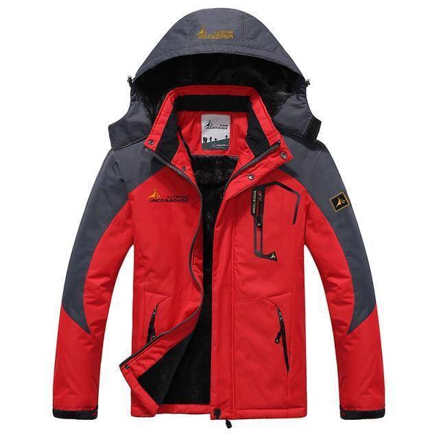 Survival Gears Depot Parkas Red / S Windproof Thick Winter Parka