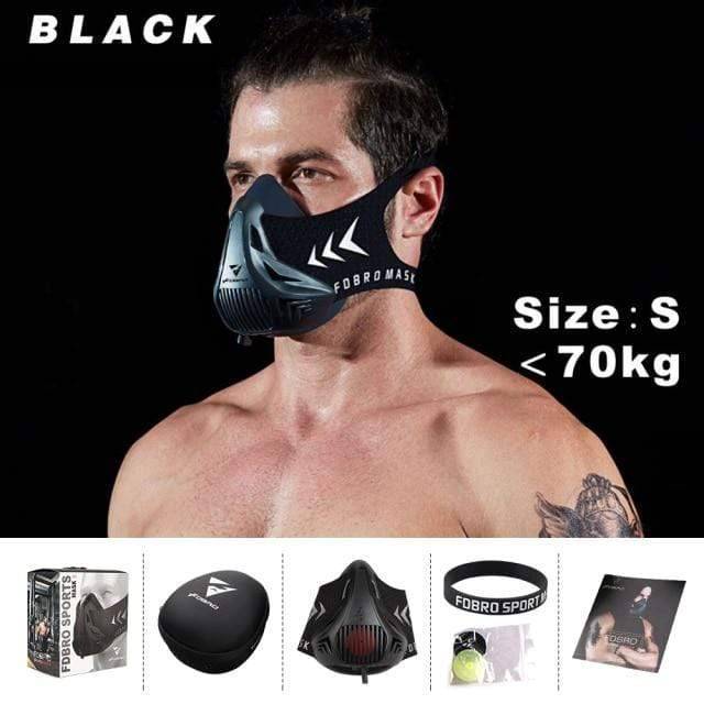 Survival Gears Depot Particle Respirators Black S Cardio Endurance Mask