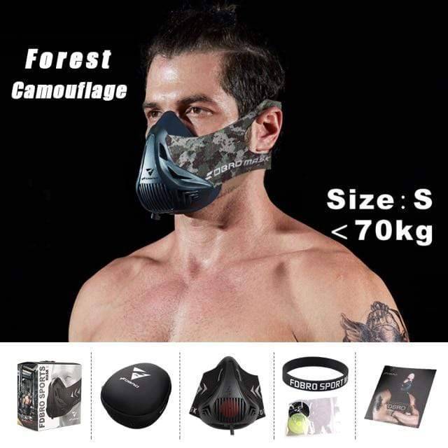 Survival Gears Depot Particle Respirators CN / Ruins Camo S Cardio Endurance Mask