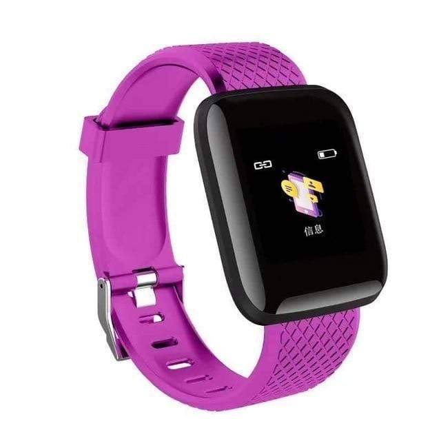 Wiio Pink Smart Watch Health Bracelet