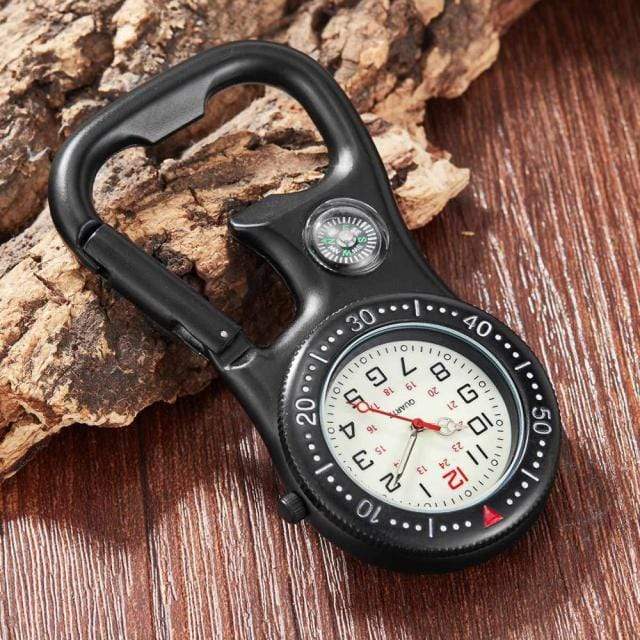 Survival Gears Depot Pocket & Fob Watches C Clip-On Carabiner Pocket Watch