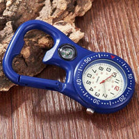 Thumbnail for Survival Gears Depot Pocket & Fob Watches D Clip-On Carabiner Pocket Watch