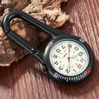 Thumbnail for Survival Gears Depot Pocket & Fob Watches E Clip-On Carabiner Pocket Watch