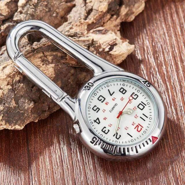 Survival Gears Depot Pocket & Fob Watches F Clip-On Carabiner Pocket Watch