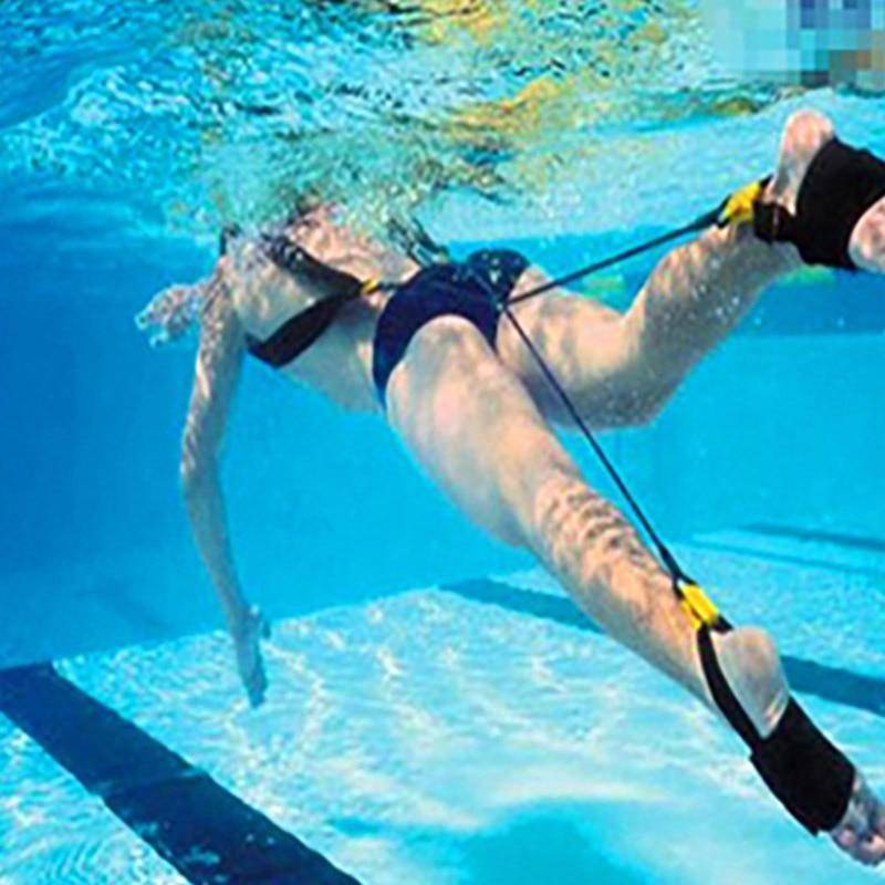 Survival Gears Depot Pool & Accessories Swimming Training Resistance Belt Set