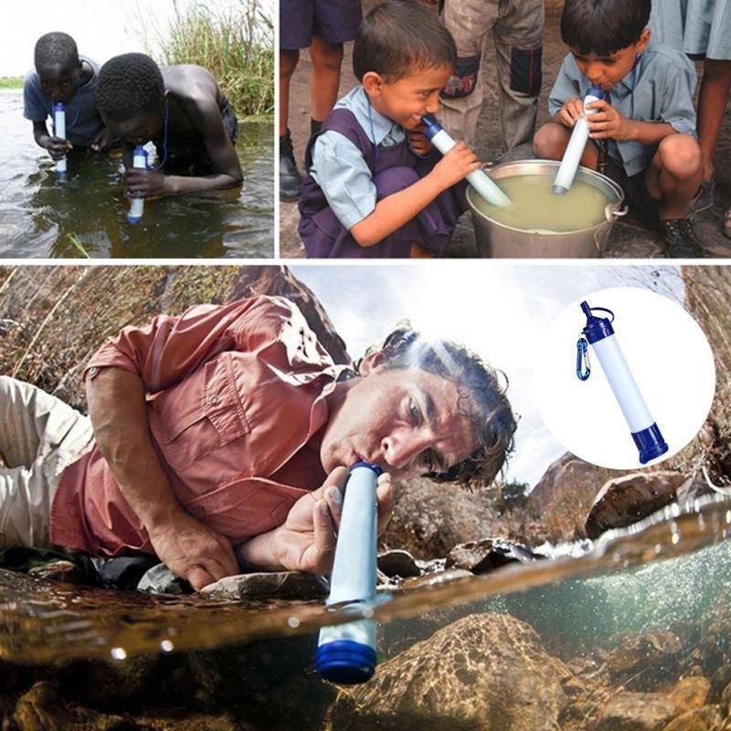 Portable Outdoor Survival Water Life Straw – Survival Gears Depot