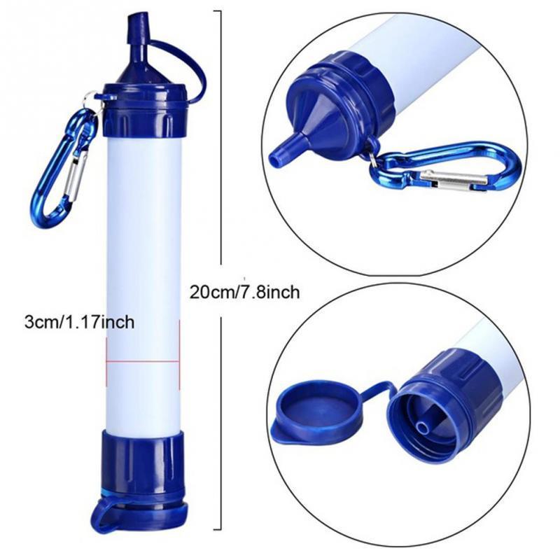 Survival Gears Depot Portable Outdoor Survival Water Life Straw