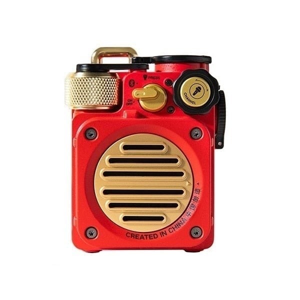 Survival Gears Depot Portable Speakers Red Wild Mini Bluetooth 5.0 Wireless Speaker