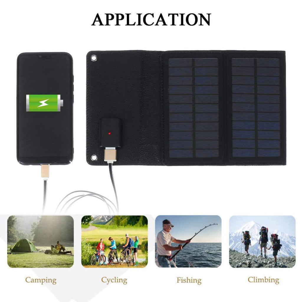 Survival Gears Depot Power Bank China 5V Folding Solar Cells Outdoor