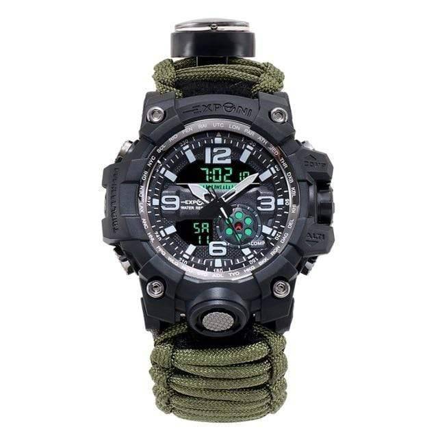 Adventurer Multifunction Survival Watch for outdoor enthusiasts3