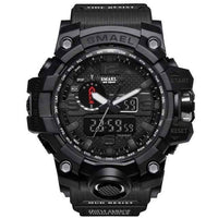Thumbnail for Survival Gears Depot Quartz Watches Black Military Dual Display Analog Digital Watch