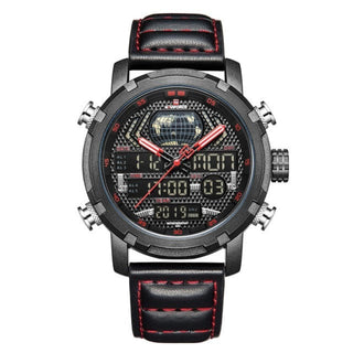 Survival Gears Depot Quartz Watches Luxury Sports Leather Watch
