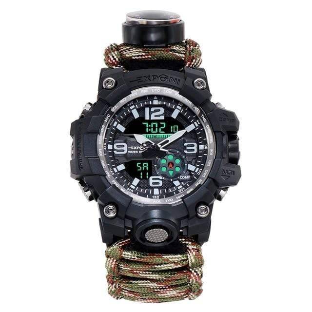 Adventurer Multifunction Survival Watch for outdoor enthusiasts2