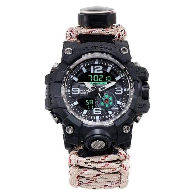 Adventurer Multifunction Survival Watch for outdoor enthusiasts1