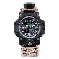 Thumbnail for Adventurer Multifunction Survival Watch for outdoor enthusiasts1