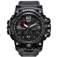 Thumbnail for Survival Gears Depot Quartz Watches Gray Black Military Dual Display Analog Digital Watch