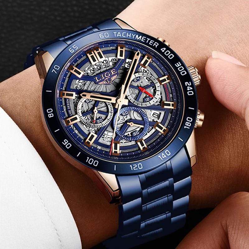 Survival Gears Depot Quartz Watches Luxury Sports Chronograph Quartz Watch