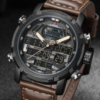 Thumbnail for Survival Gears Depot Quartz Watches Luxury Sports Leather Watch
