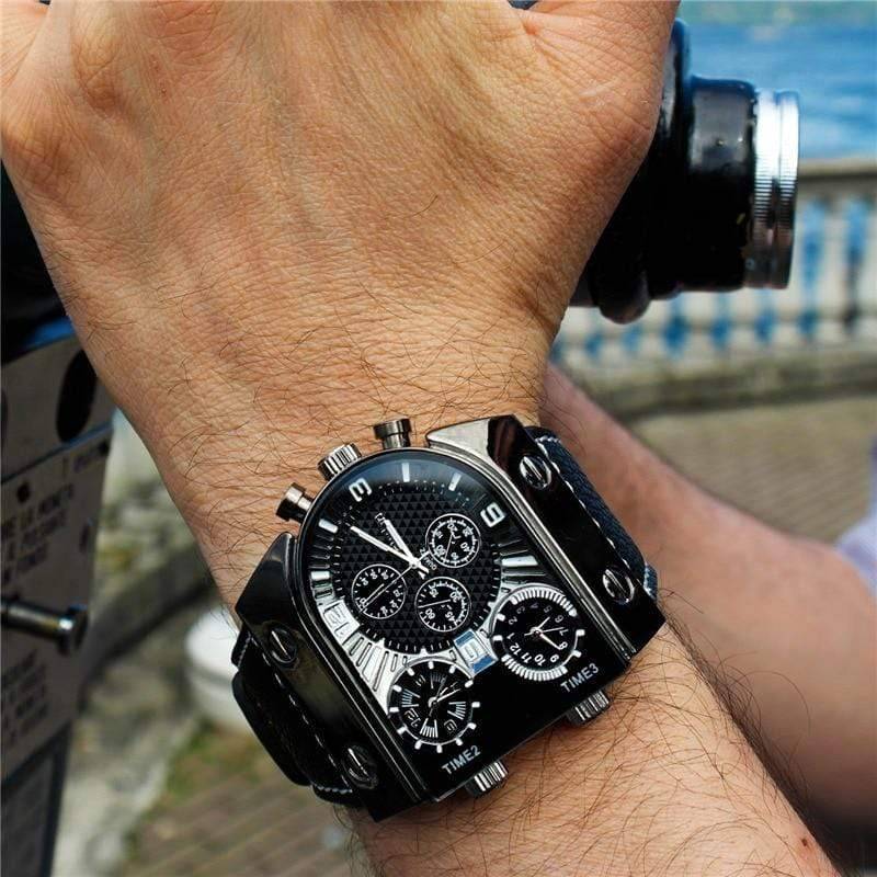 Survival Gears Depot Quartz Watches Multi-Time Zone Military Watch