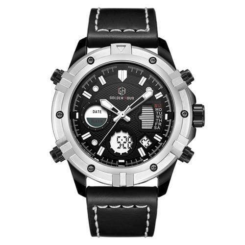 Survival Gears Depot Quartz Watches S B Super Sleek Digital & Waterproof Military Quartz Watch