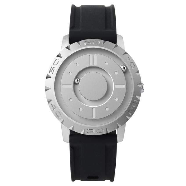 Survival Gears Depot Quartz Watches White Magnetic Pointer Quartz Watch