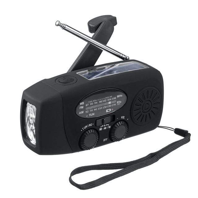 Survival Gears Depot Radio Black ( Buy 1 @35% OFF) 3 In 1 Multifunctional Emergency Hand Radio