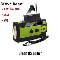 Thumbnail for Survival Gears Depot Radio Green US Survival Weather Emergency Radio