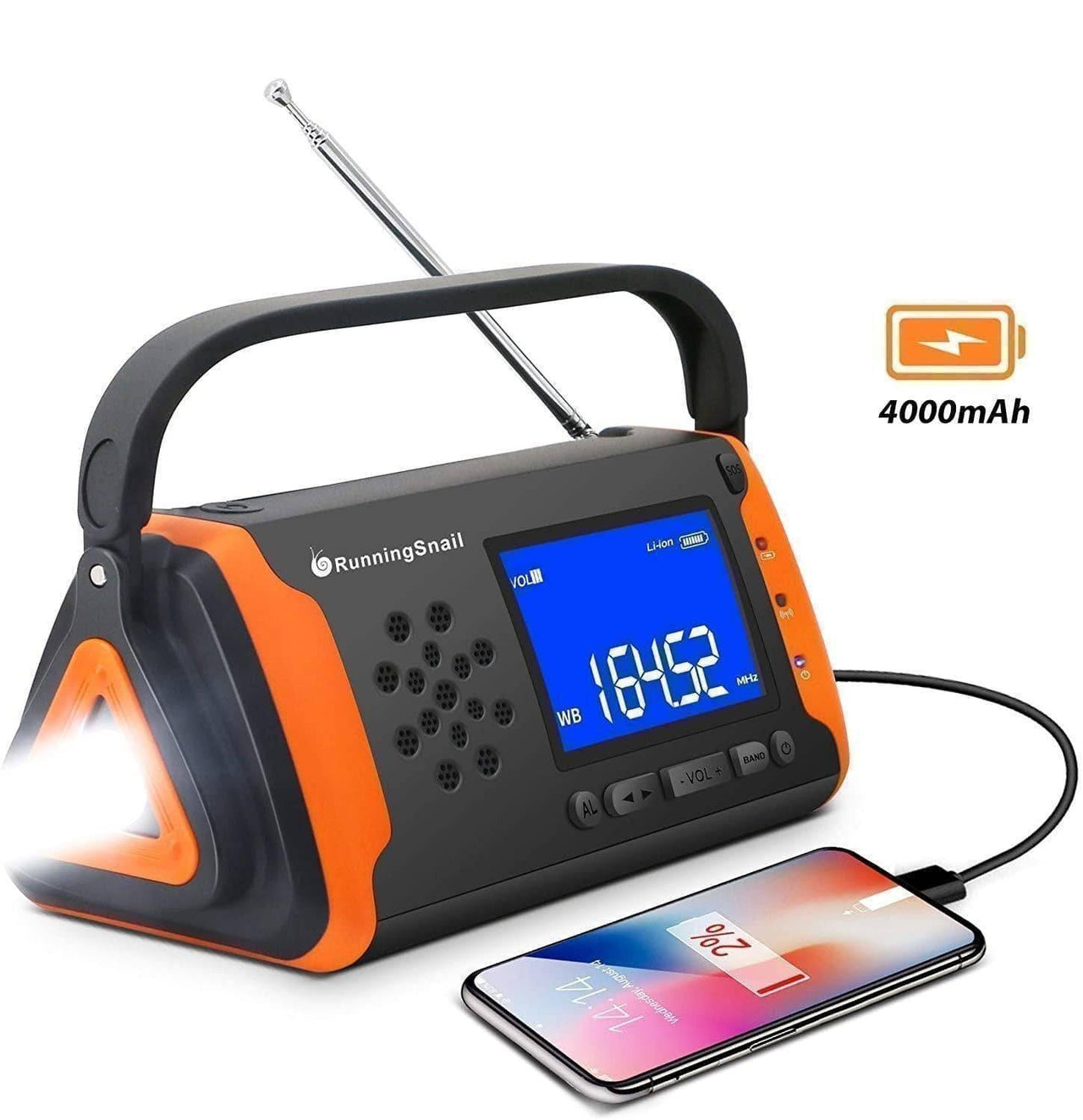 YaSheng Digital Store Radio Portable Solar Survival Radio Emergency