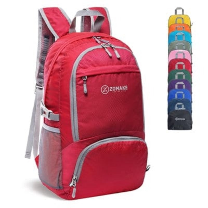 Survival Gears Depot Red Backpack / 19 inches Lightweight Packable Backpack